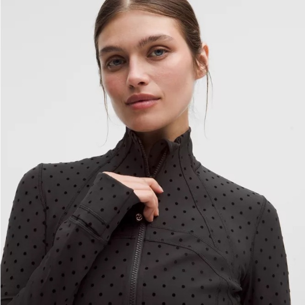 Lululemon polka dot define jacket